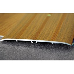 Порог-стык одноуровневый 100х1800 мм Лука ПС 05, серебро люкс