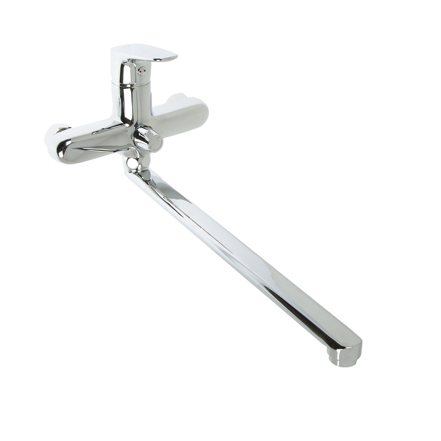 Смеситель для ванны IDDIS Zodiac, длинный излив, однорычажный