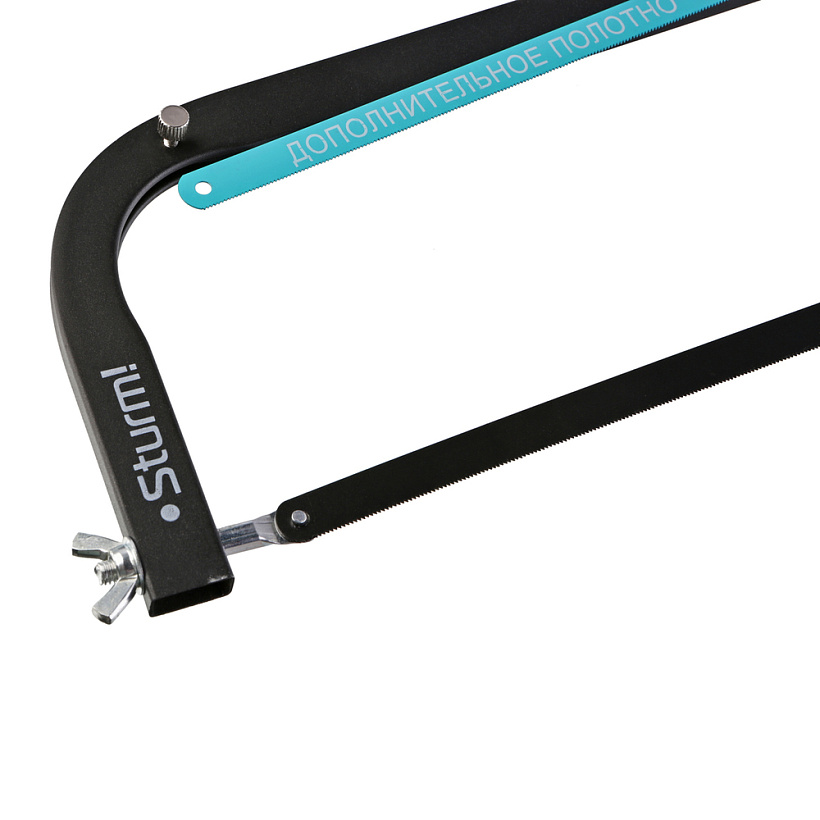 Ножовка по металлу 300мм с пластм. ручкой +доп.полотно (арт.1061-04-300SP) STURM *1/12/48