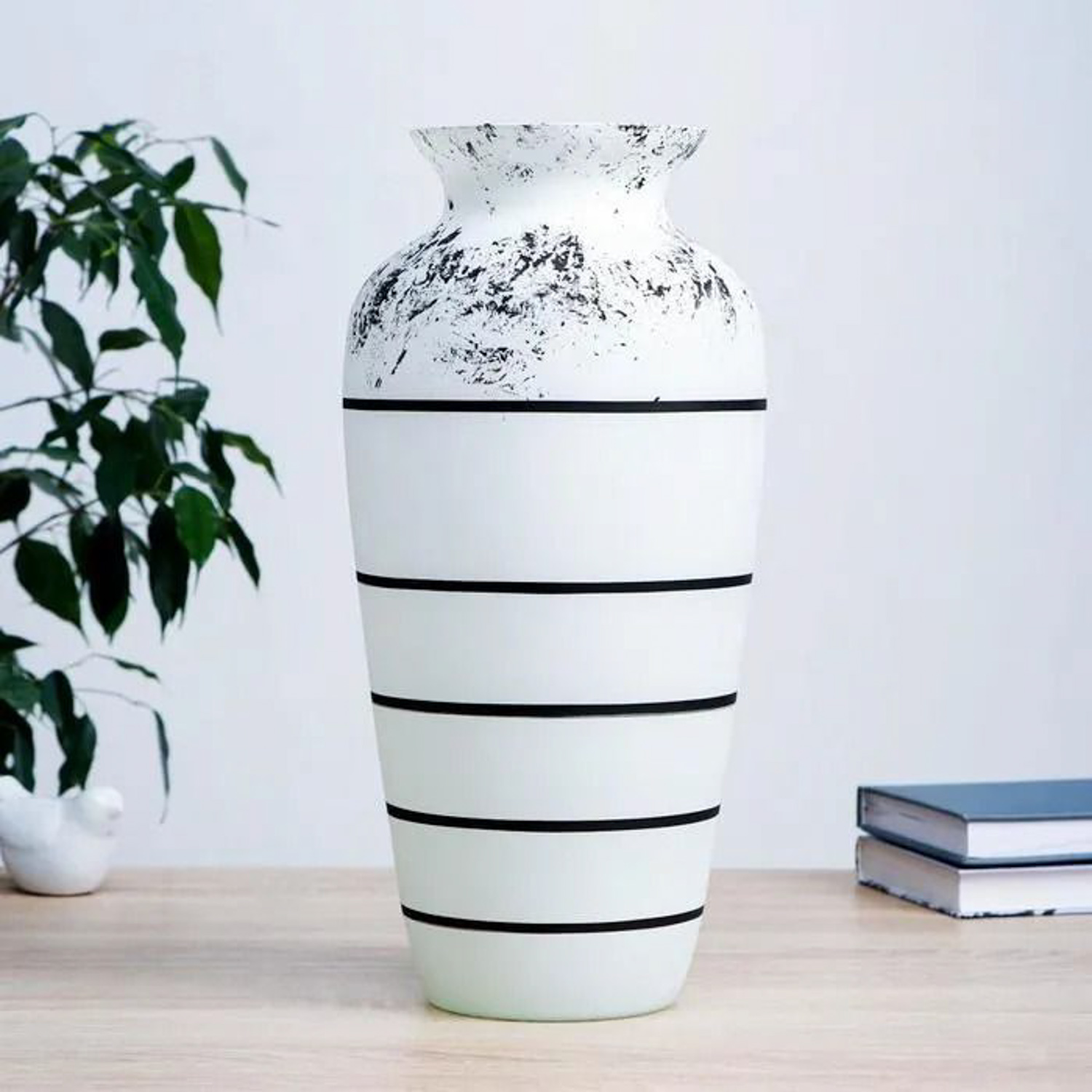 Ваза "Ситула" 35х16 см, (диам.отвер.=7,5см. диам.от края до края=11,5см) МИКС 5177061