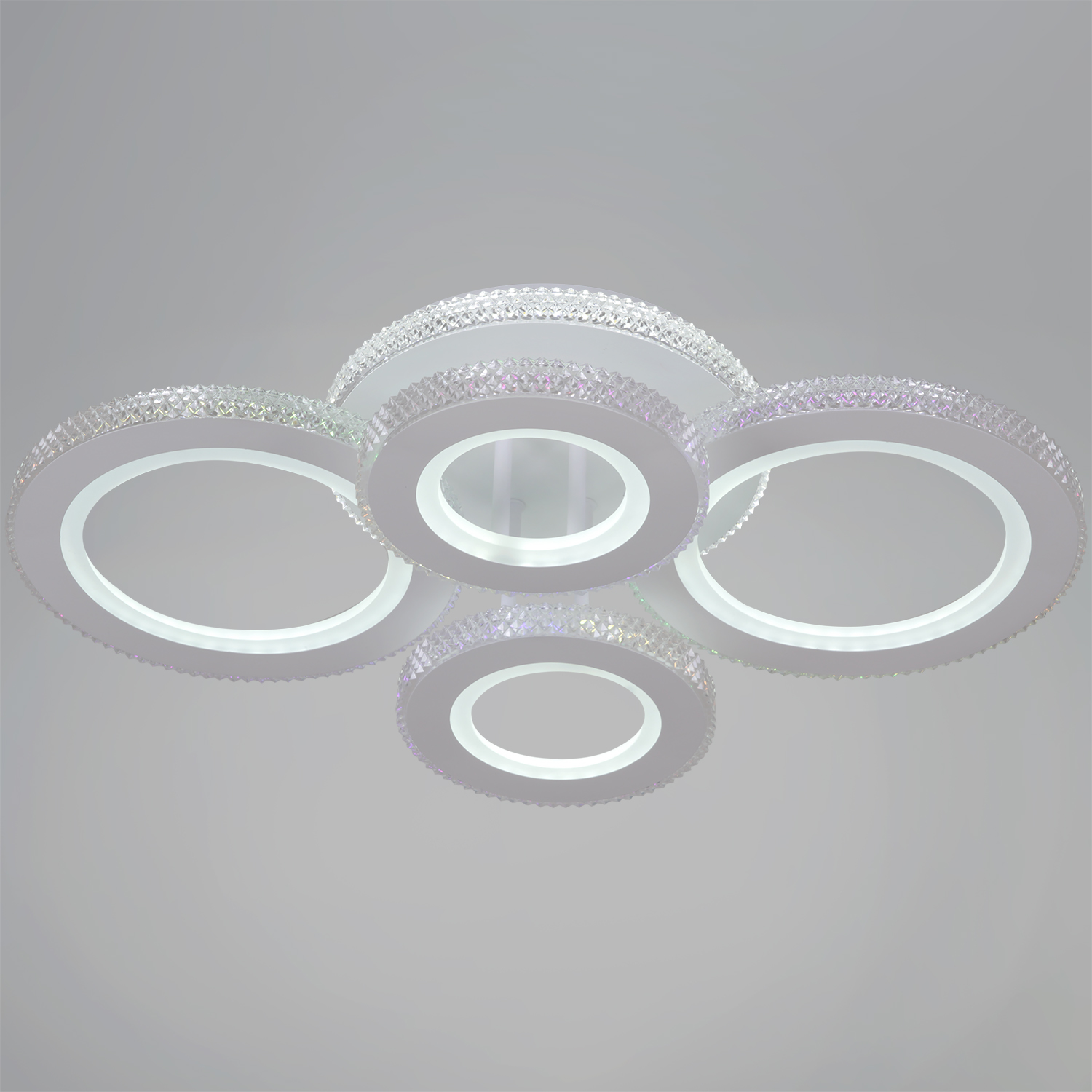 Светильник потолочный светодиодный 23062-0.3-2+2A  LED 82W 3000-6500К ПДУ+диммер S=16м2    *1