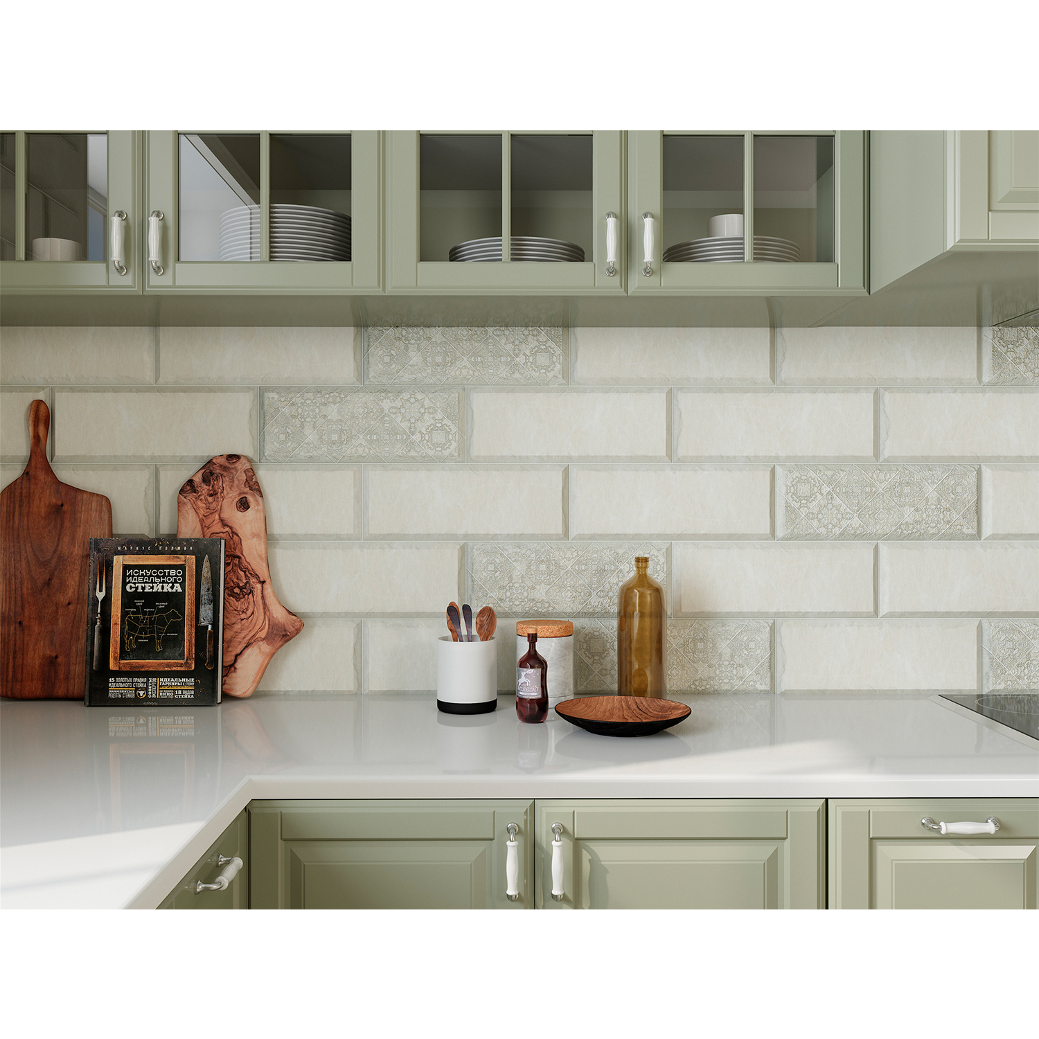 Плитка IC PORTLAND светло-серый 40*15см