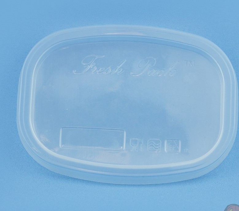 Одноразовая крышка прямоуг. для контейнера Стандарт *50/1000