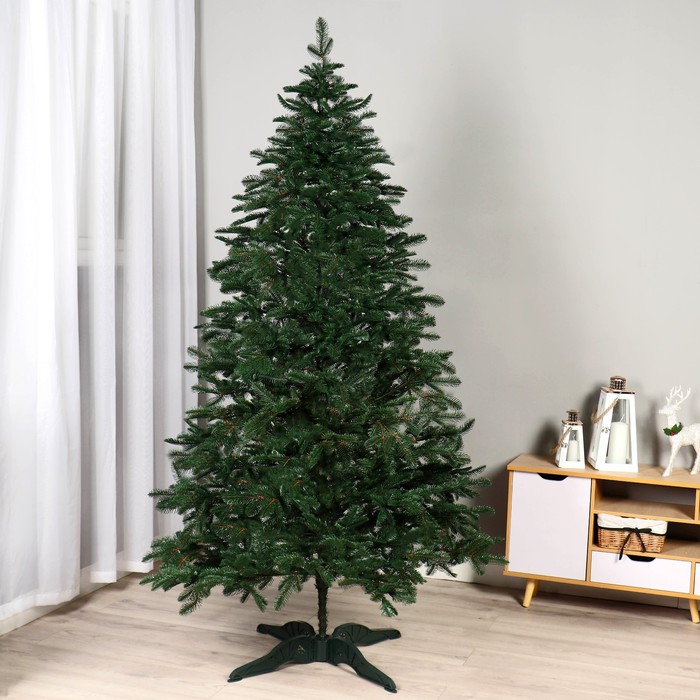 Елка  искусственная пластиковая "Самарская" 2,1м литая *1/20