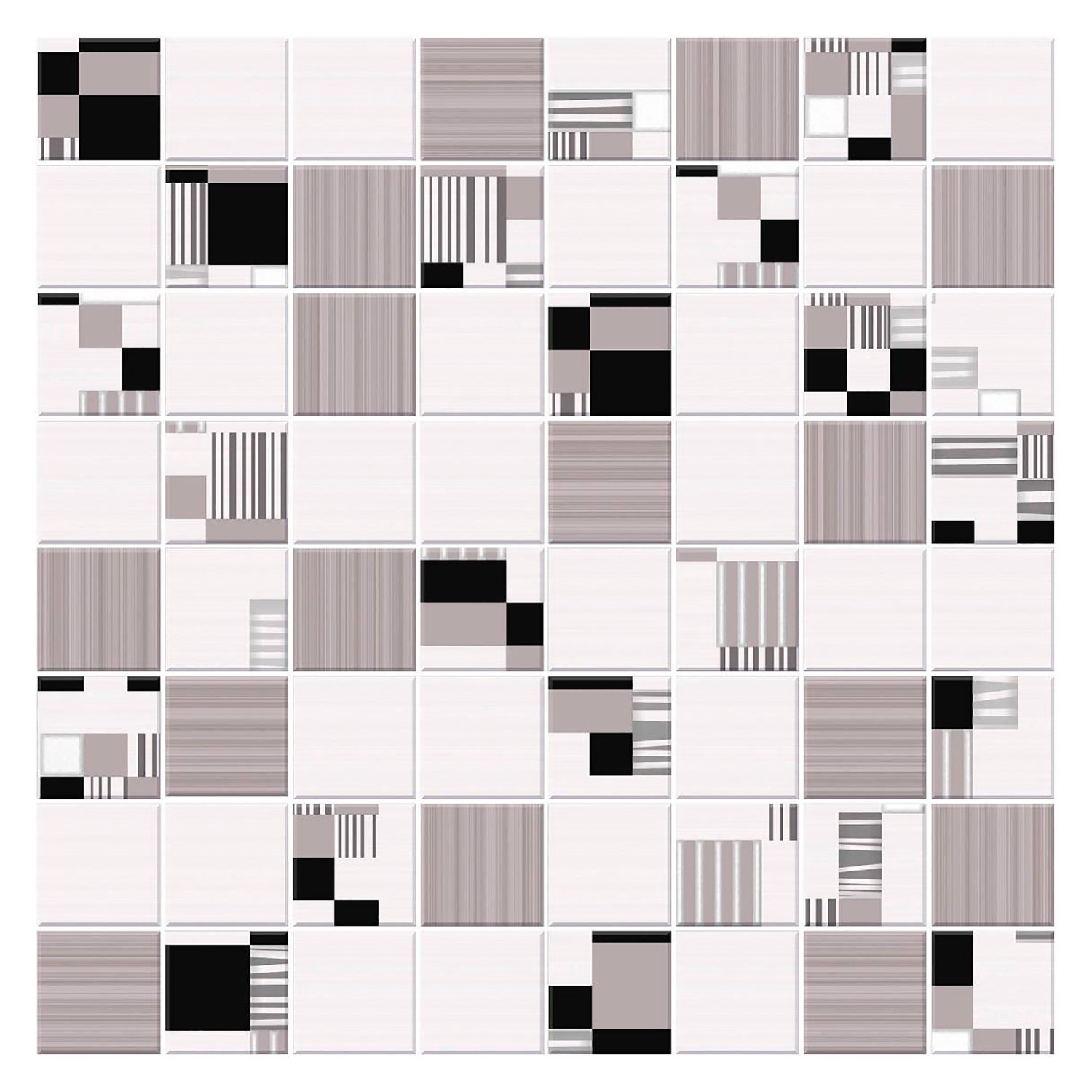 яяяДекор Грей 2 мозайка 200*200 2020-26 VINCHI *1/5