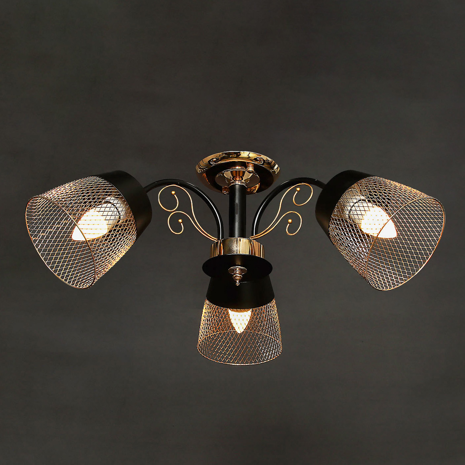 Люстра 07174-0.3-03 Е27 60Вт S=18м2  *1