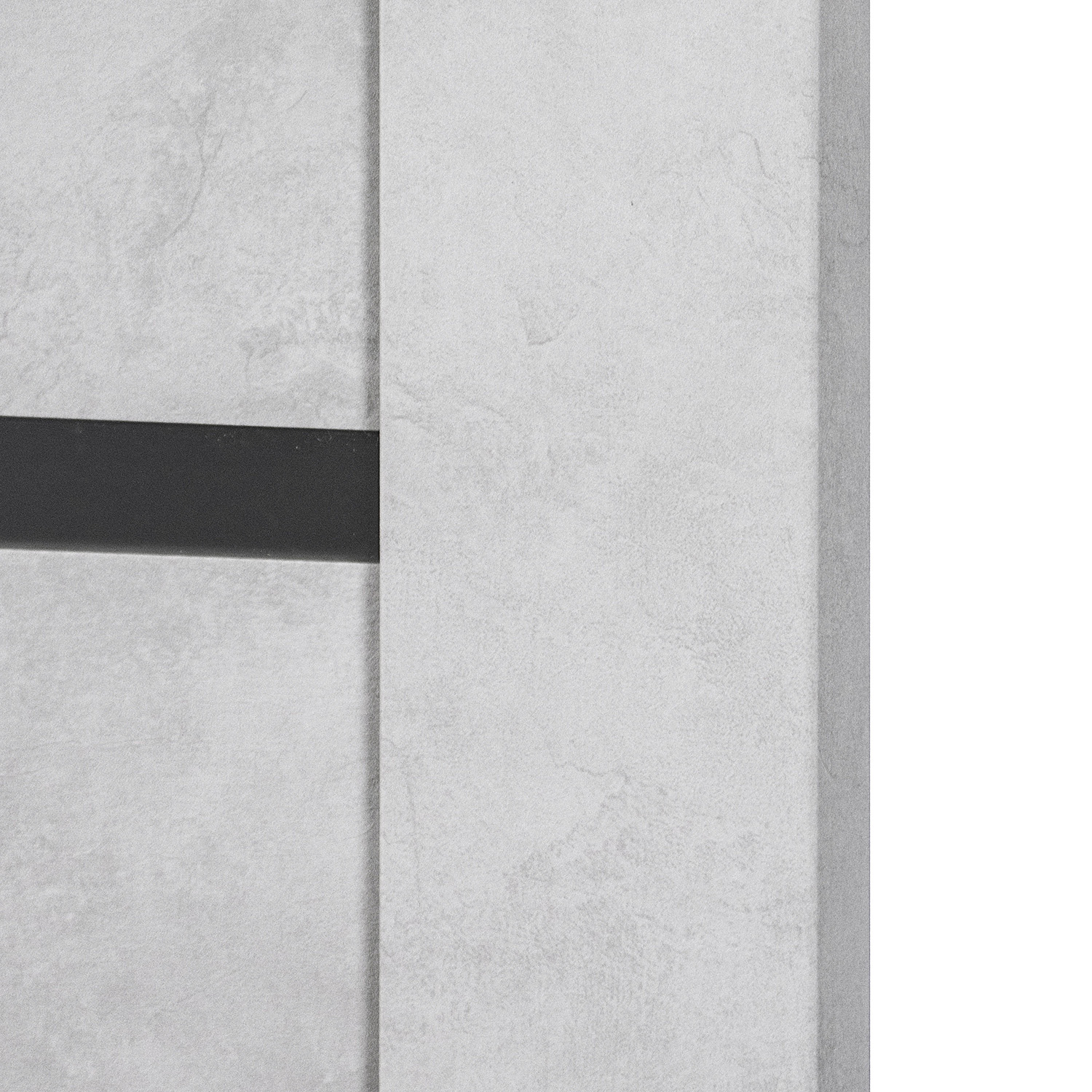 Дверь межкомнатная остеклённая ЦАРГИ ПВХ COMFORT-2 Бетон Снежный 800мм BROZEX-WOOD  *1