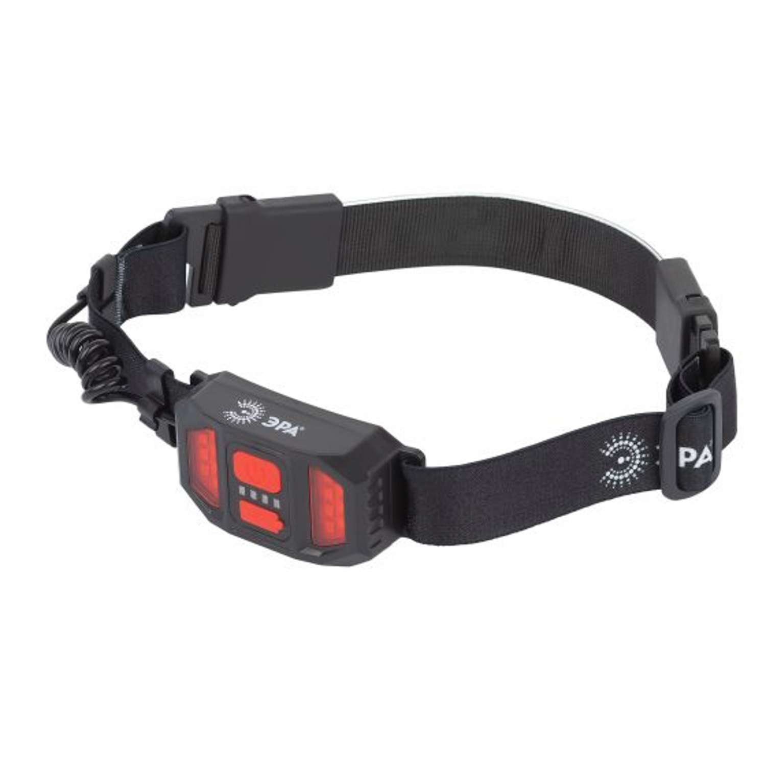 Фонарь налобный ЭРА GA-807 5Вт 3 режима COB аккумулятор Кибер Б0054033  *1/80