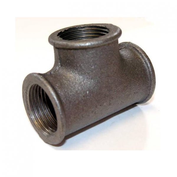 Тройник чугунный Ø20 *10 Тройник чугунный Ø20 *10