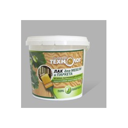 Лак акриловый для мебели и паркета  полуматовый 2 кг Главный технолог  *1/4