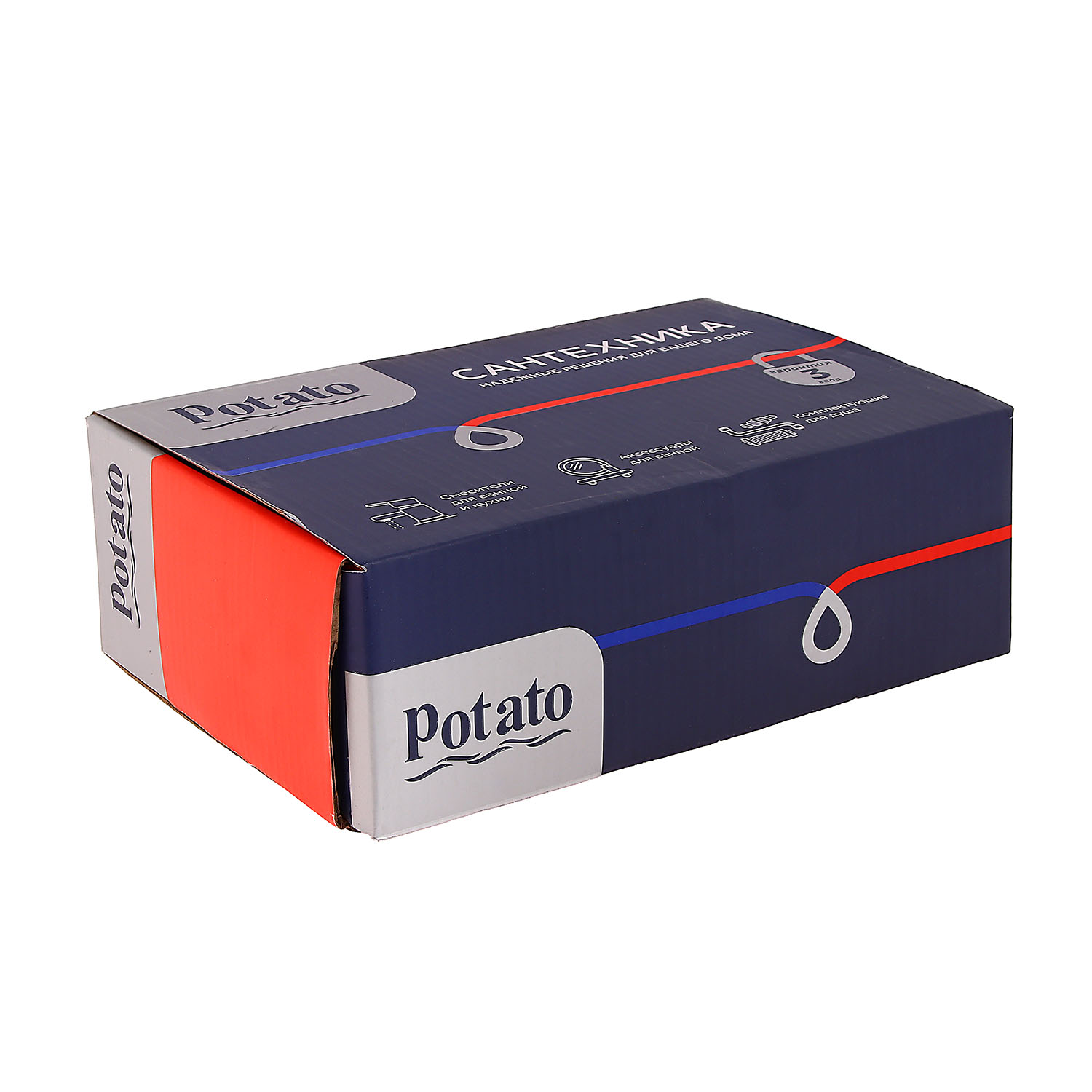 Смеситель для умывальника Potato P10270-7 *1/10