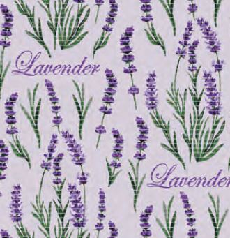 Коврик для ванной ПВХ шир. 65см х15м "DEKOMARIN" 195B "Лаванда" (Турция) *15