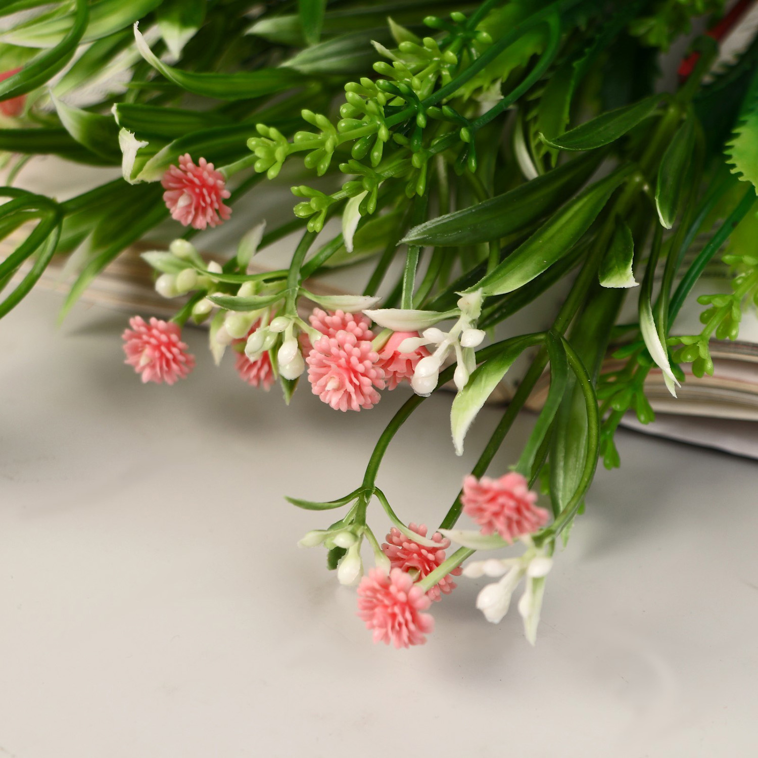 Букет искусственный «Барбарис с зеленью», 30 см, МИКС