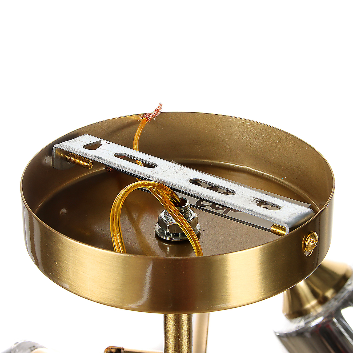 Светильник потолочный N6370/6 СОР 6*40W E27 220V (d-800; h-300) S=24м2 VERNER LIGHTING *1