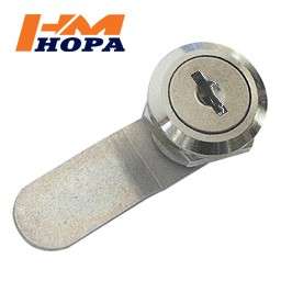 Замок почтовый НОРА-М 6103-16-ип никель изог.планка  *12/240