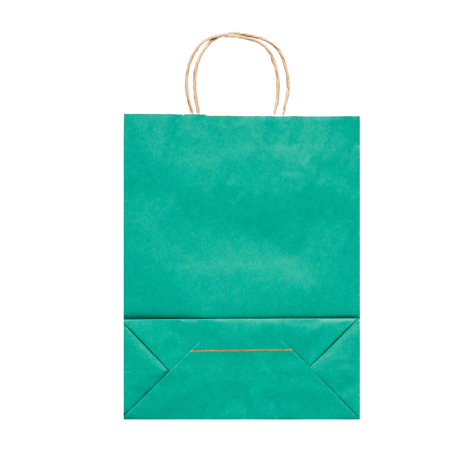 Пакет крафт, зеленый вельвет, с кручеными ручками, 25 х 10,5 х 31,5 см 6946168