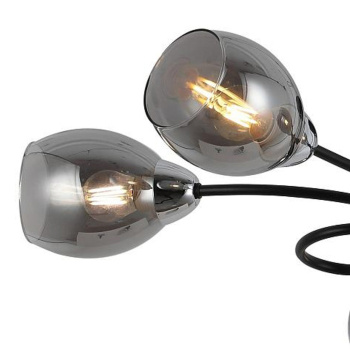 Люстра IL8263-6COU-79 BK CR  Е27 60Вт   S=36м2  *1/5