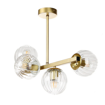 Люстра NQ36427/4 GD 4*40W E27 220V (l-460; w-245; h-410)  VERNER LIGHTING *1 Люстра NQ36427/4 GD 4*40W E27 220V (l-460; w-245; h-410)  VERNER LIGHTING *1