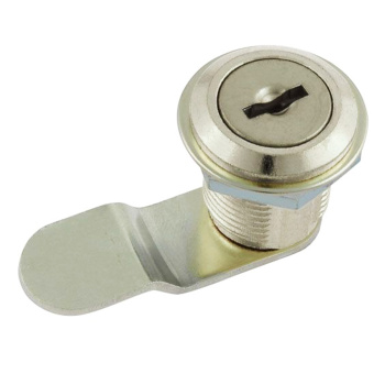 Замок почтовый НОРА-М 6103-16-ип никель изог.планка  *12/240