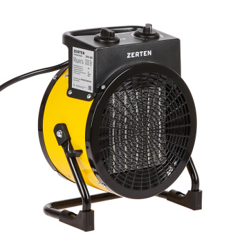 Пушка тепловая электрическая  3кВт 250м3/ч S-30м2 керамический 220В ZPK-30R ZERTEN  *1