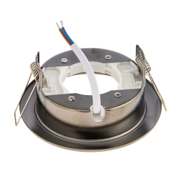 Светильник встраиваемый GX53 H4-GL Ecola без рефлектора глубокий Хром FC53GLECB *10/50