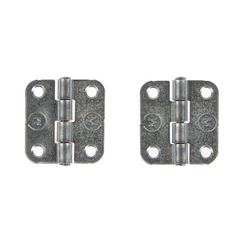 Петля накладная 40мм цинк (комплект 2 шт + саморезы) ДомоСтрой *10/100 Петля накладная 40мм цинк (комплект 2 шт + саморезы) ДомоСтрой *10/100