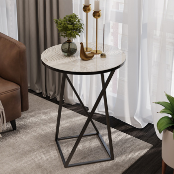 Столик журнальный ДП-1-03-05 исп.2 стекло с рисунком ПЕСОК+каркас черный*1