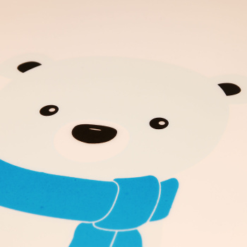 Светильник светодиодный акриловый 400мм 48W 6016B/24W*2 blue 3 реж., пульт S=10м2 VERNER LIGHTING *1