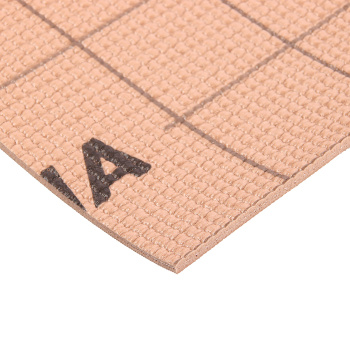 Коврик для ванной ПВХ шир. 65см х12м "V-line" Фотопечать 7167-cubes_brown "Кубы коричневые" *12