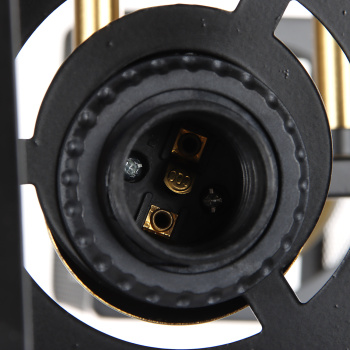 Люстра N6400/2 BK+COP 2*40W E27 220V (l-465; w-155; h-195)  VERNER LIGHTING *1 Люстра N6400/2 BK+COP 2*40W E27 220V (l-465; w-155; h-195)  VERNER LIGHTING *1