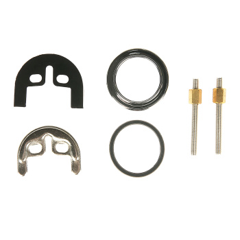 Смеситель для умывальника Potato P1063, короткий излив, двухвентильный