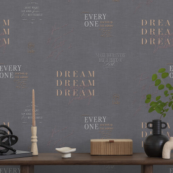 Обои  флиз Victoria Stenova Dream (графит) 585248 1.06*10м *6