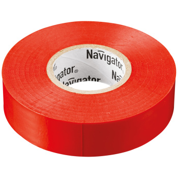 Изолента Navigator NIT-B15-10/R красная 71230 *10/300