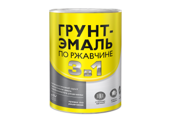 Грунт-эмаль 0.7 кг по ржавчине Первая Цена, черная Грунт-эмаль 0.7 кг по ржавчине Первая Цена, черная