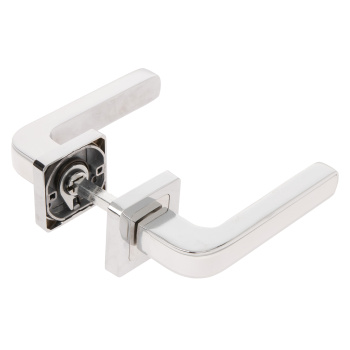 Ручка раздельная ХРОМ/БЕЛЫЙ H-22106-A-CR/W Code Deco *1/18