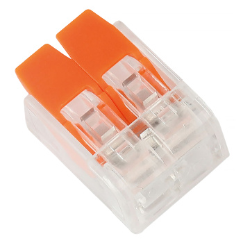 Клемма соединительная 2-х проводная с рычажками SBE-ccwcc-2 * 10/100