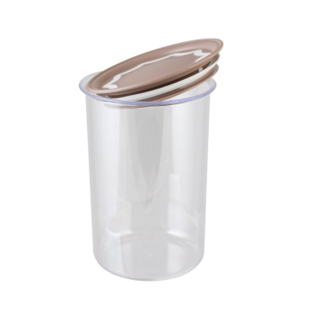 Банка для продуктов пластм. с вакуум. кр. 1,0л д.115мм выс.165мм Прозр. 29601("Полимербыт")