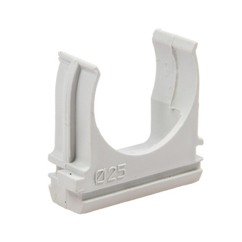 Крепеж-клипса d25мм (для трубы пвх гофро с зонд) упак.10шт. ТDM SQ0405-1003  *1/90