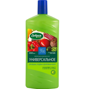 Удобрение универсальное 1л Добрая сила *9