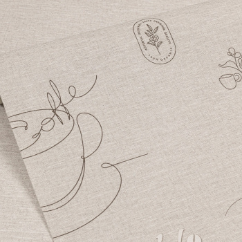 Обои  флиз Ateliero Cafe (беж.) 589696  1.06*10м *6