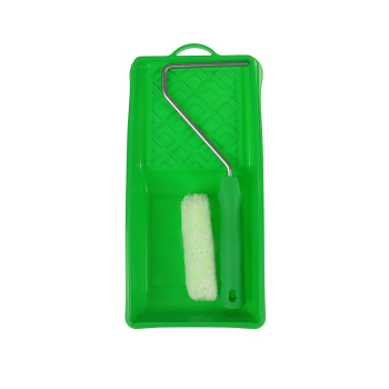 Набор малярный Акор, для работ по дереву, кюветка, мини-валик