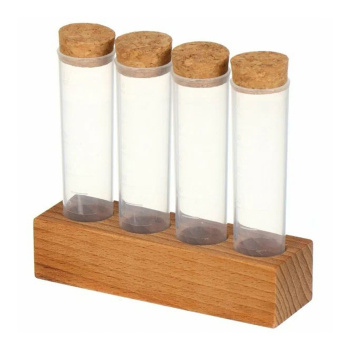 Набор емкостей для специи пластм. "Rosemary" 4х 0,05л пр.кр.,ДЕР.ПОДД.SE105012996("Sugar Spice")*1/8