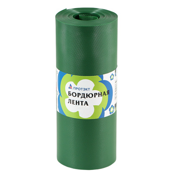 Бордюрная лента Садовая для грядок, клумб пласт. выс.30см дл.9м Хаки БЛ-30/9 (Протэкт)*1