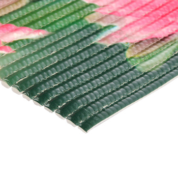 Коврик для ванной ПВХ шир. 65см х15м "V-line" Фотопечать FV37 "Лотосы" НОВИНКА *15