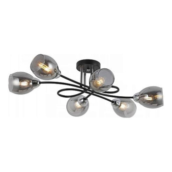 Люстра IL8263-6COU-79 BK CR  Е27 60Вт   S=36м2  *1/5