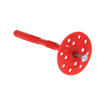 Дюбель 10х140 мм для теплоизоляции BROZEX, металлический гвоздь, 30 шт.