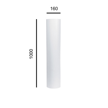 Воздуховод круглый D160 1м 16ВП1У *1