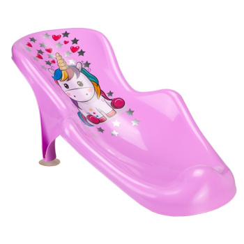 Горка детская для купания пластм. "ДЕКО" "Единорог" 530х240x190мм М2585 ("М-Пластика") *1/6 Горка детская для купания пластм. "ДЕКО" "Единорог" 530х240x190мм М2585 ("М-Пластика") *1/6