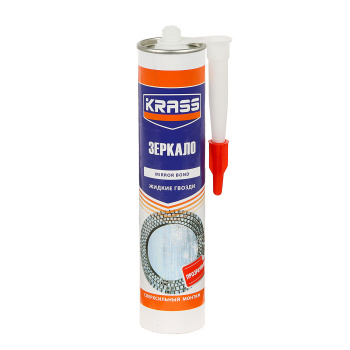 Жидкие гвозди 300 мл KRASS, для зеркал, прозрачный