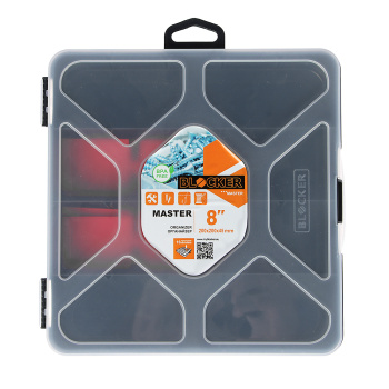 Органайзер д/хранения мелочей пластм. "Master-comfort 8" серо-свинцовый BR3771СРСВИНЦ *1/32 Органайзер д/хранения мелочей пластм. "Master-comfort 8" серо-свинцовый BR3771СРСВИНЦ *1/32